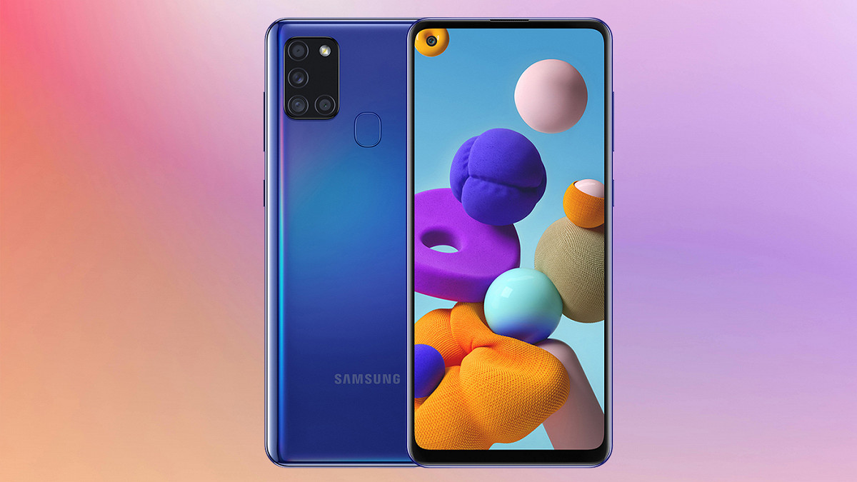 Galaxy A21s tem suporte da Samsung encerrado.