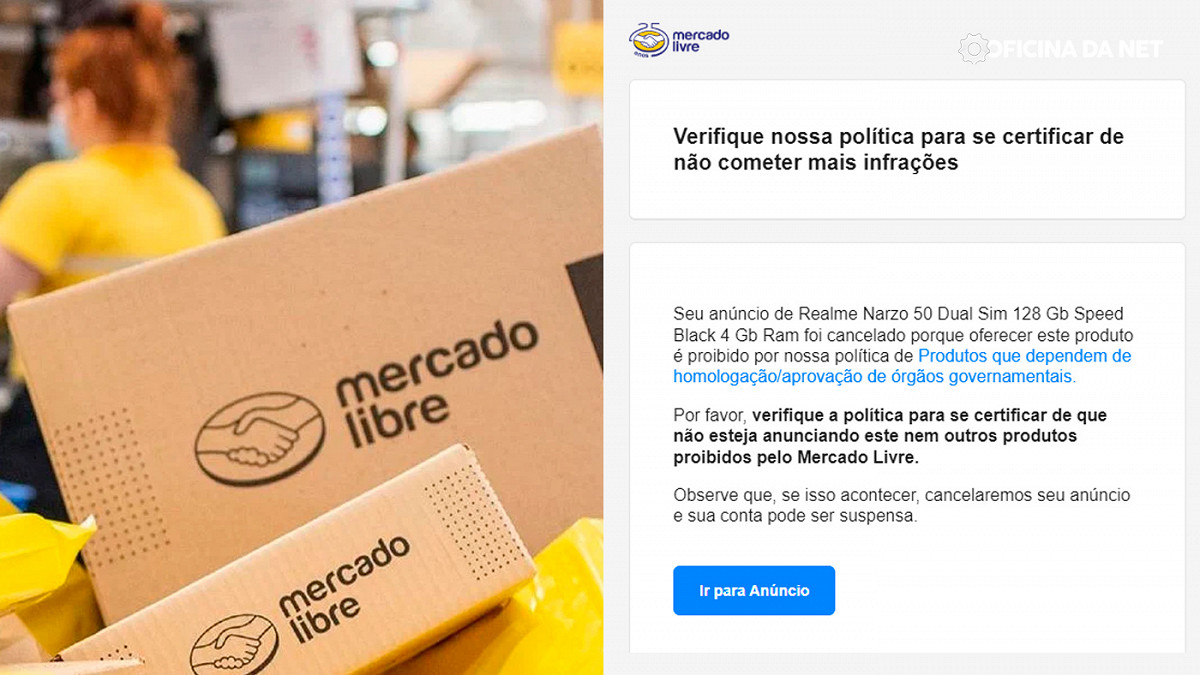 Mercado Livre acaba com celulares não homologados