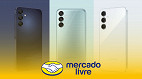 3 celulares Samsung de 128 GB em oferta no Mercado Livre