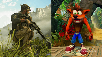 Call of Duty: Modern Warfare 3 e Crash Bandicoot N.Sane Trilogy podem ser adicionados também