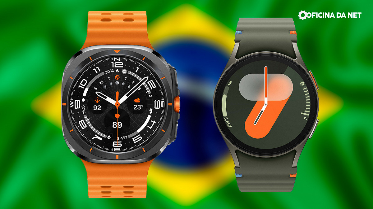 Galaxy Watch7 e Watch Ultra no Brasil