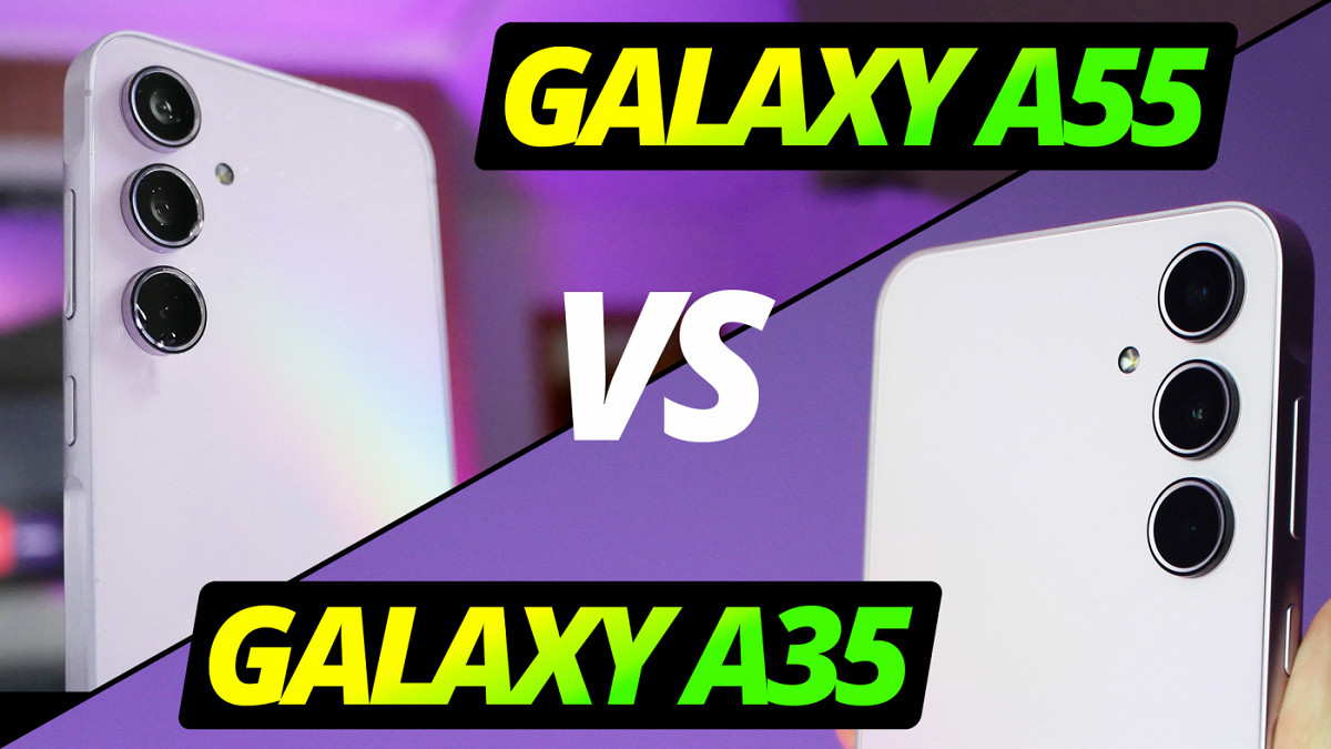 Galaxy A35 VS Galaxy A55