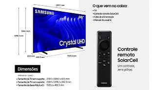 Super Big TV Crystal UHD 4K DU9000