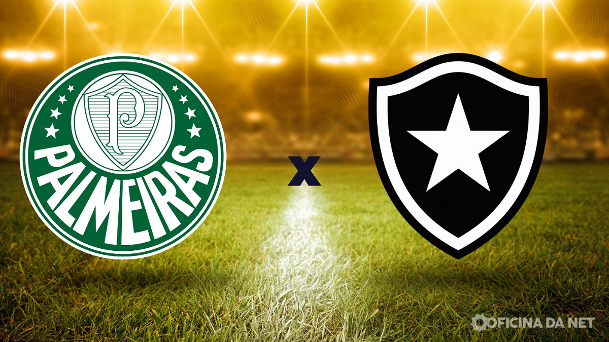 Onde assistir Palmeiras x Botafogo