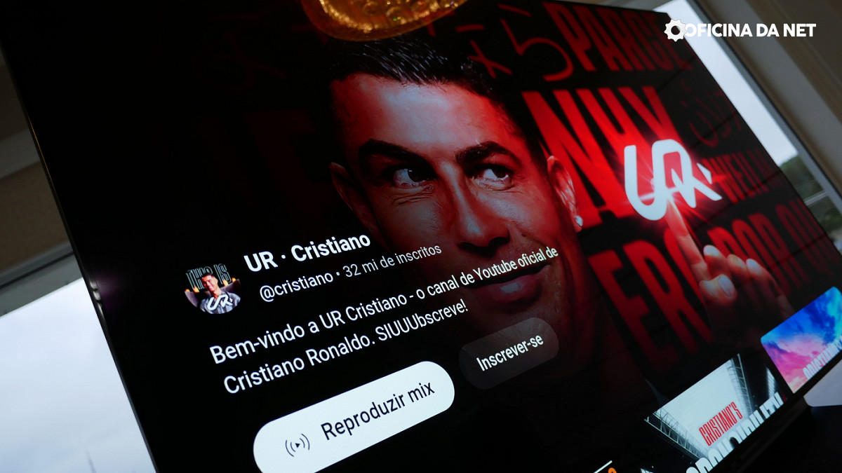 Cristiano Ronaldo lança canal no Youtube