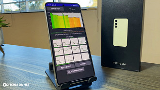 Teste CPU Throttling do Galaxy S24