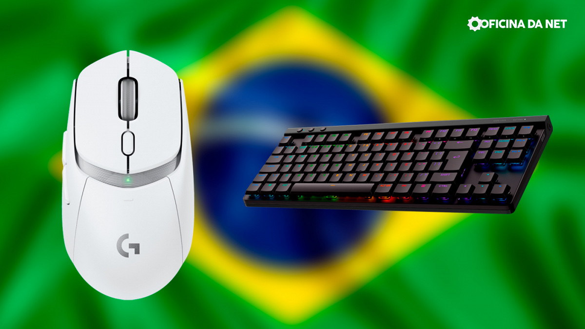 Logitech G lança mouse G309 e teclado G515 para gamers