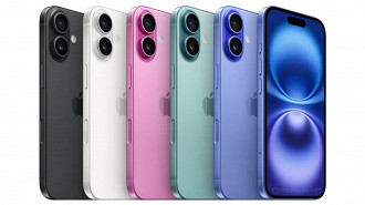 iPhone 16 tem novos tons ede cores e esse azul ficou lindo, hein?! Imagem: Apple/Reprodução