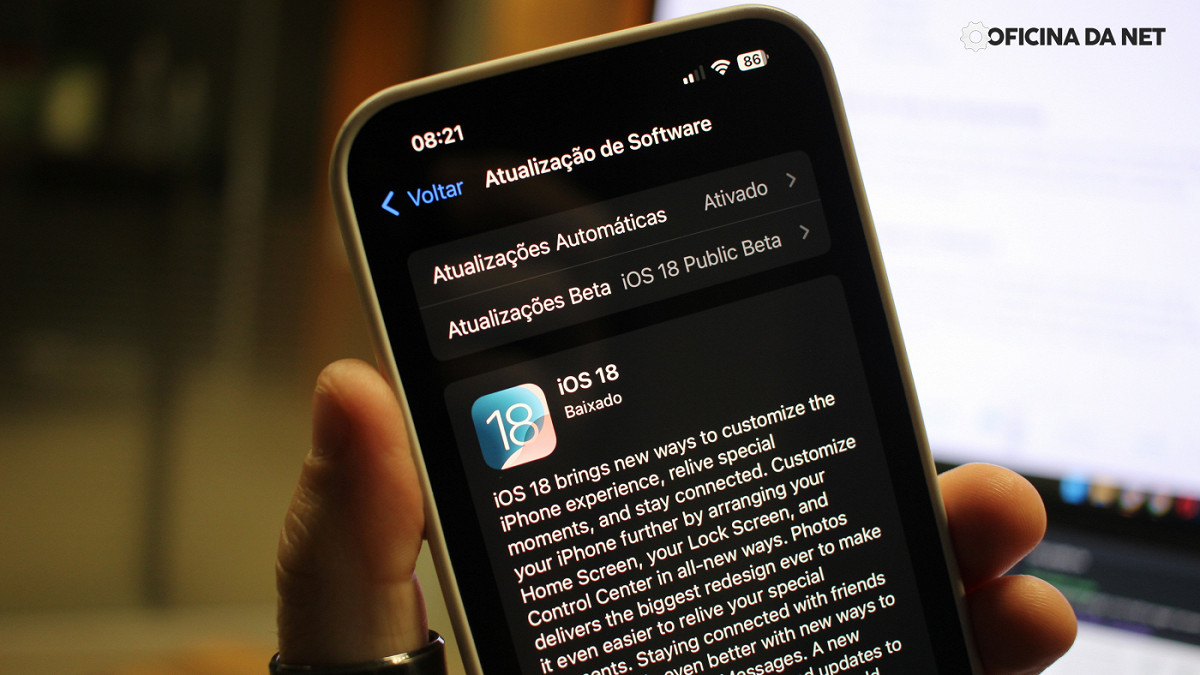 iOS 18 já pode ser baixado