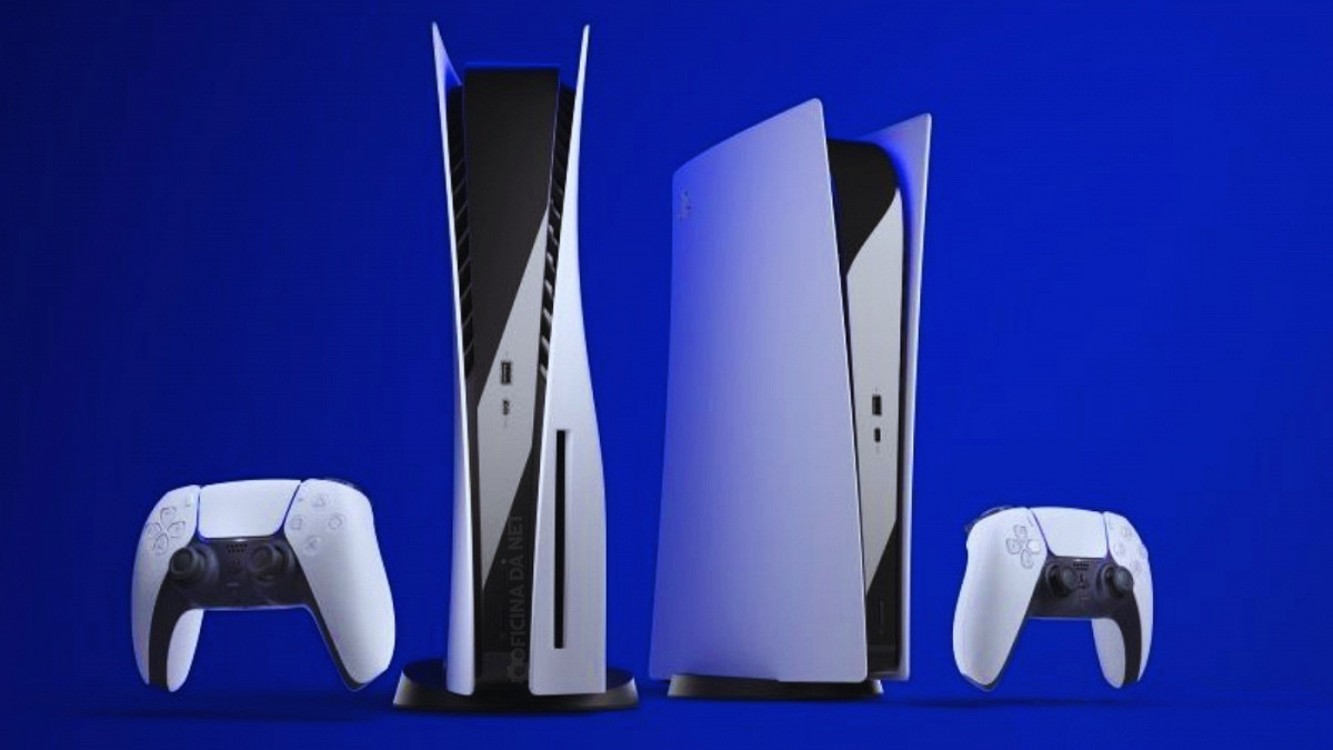 Comparativo PlayStation 5 Pro vs. PlayStation 5. Imagem: Oficina da Net