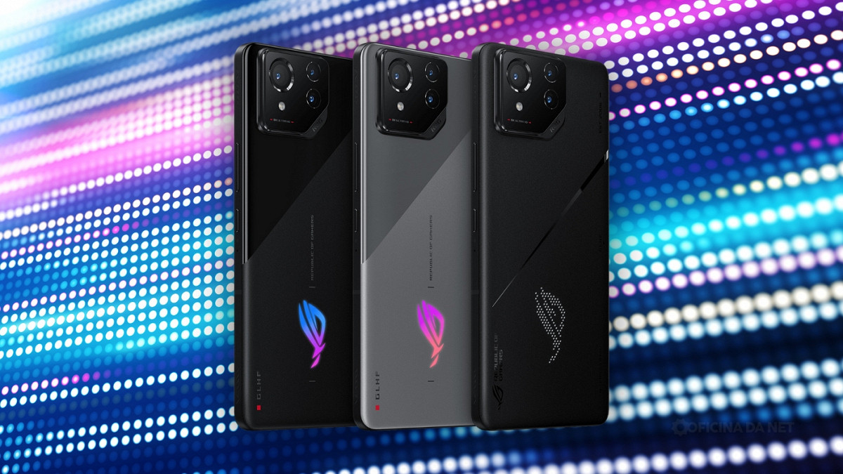 Veja o que esperar do ROG Phone 9. Imagem: Oficina da Net