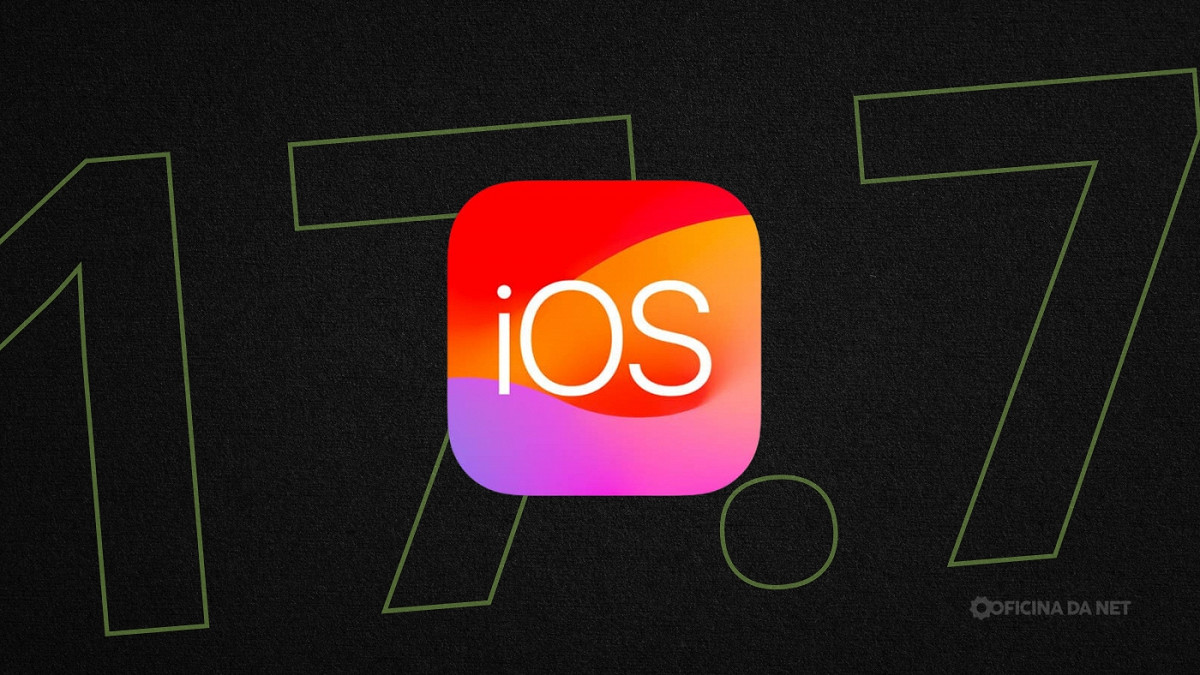 Apple lança iOS 17.7 para quem não quer instalar o iOS 18. Imagem: Oficina da Net