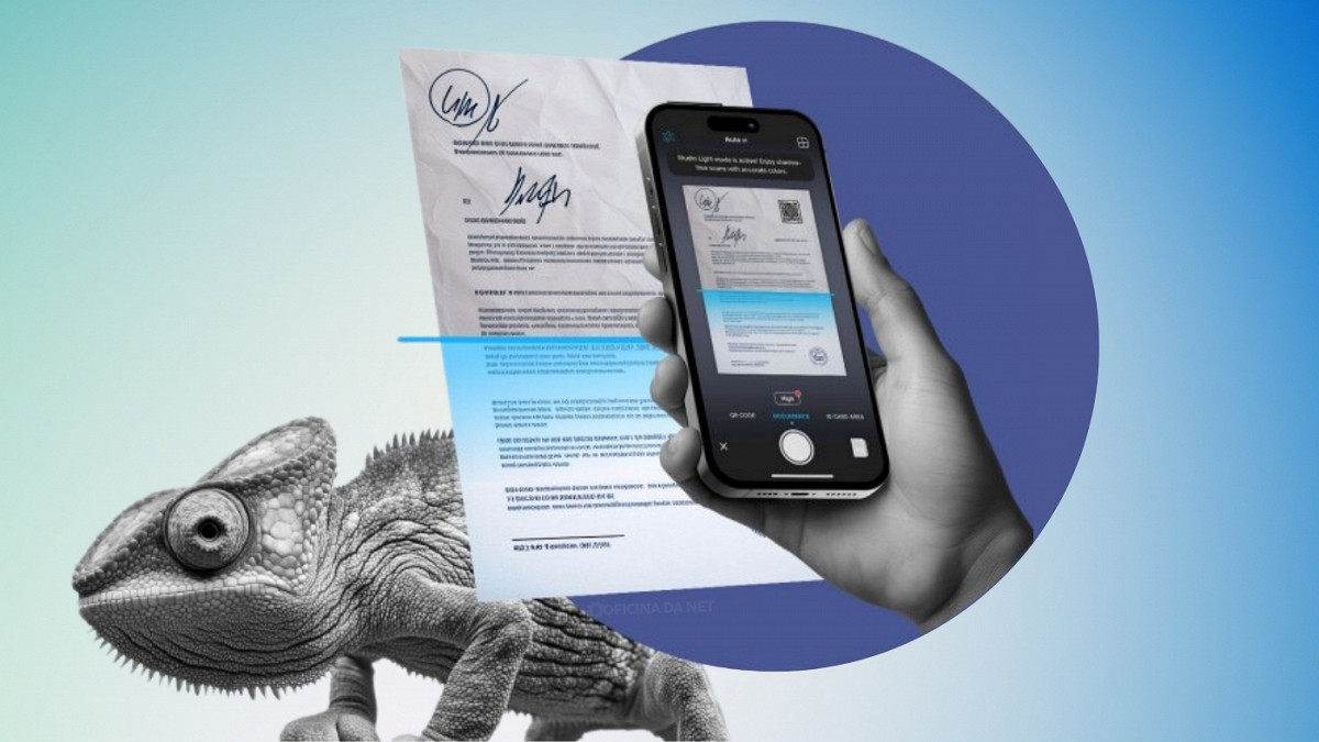 iScanner ganha recursos Studio Light que melhora imagens de documentos escaneados. Imagem: iScanner