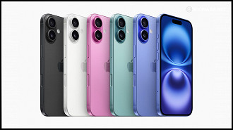 As cores do iPhone 16