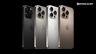 As cores do iPhone 16 Pro