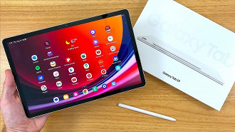 Galaxy Tab FE, imagem: YouTube/reprodução