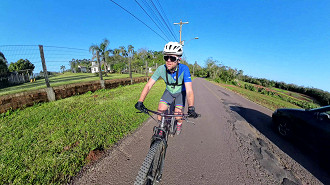 Pedalando com a Insta360 X4