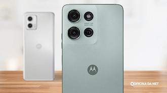 Parece que a Motorola aprendeu com os erros e apresentou o Moto G75 com várias melhorias frente ao seu antecessor. Imagem: Oficina da Net