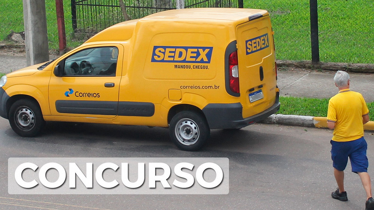 Correios abre inscrições para seu concurso. Imagem: Oficina da Net