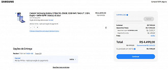 Galaxy Z Flip6 5G com bom desconto nessa semana.