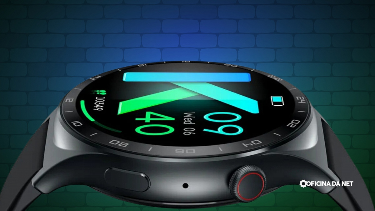 Infinix XWatch 3 WE tem tela AMOLED e bateria duradoura. Imagem: Reprodução