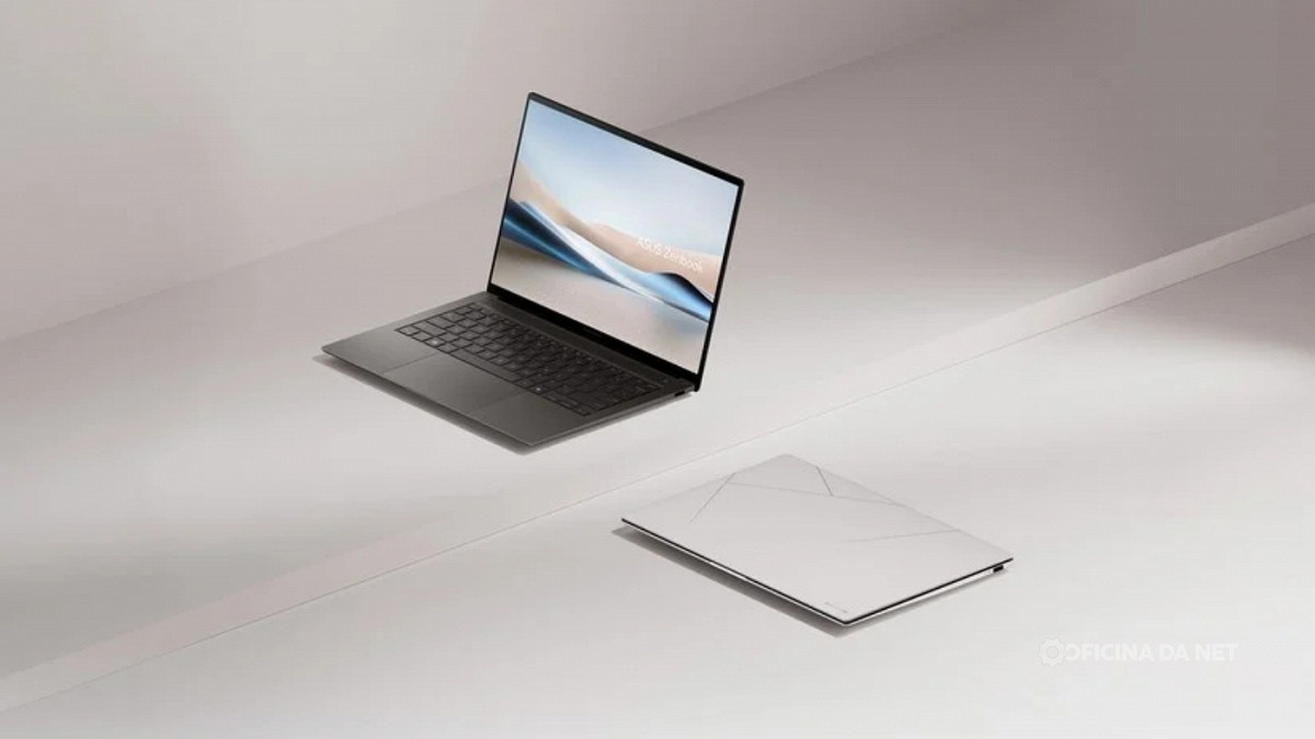 Zenbook S 14 é o primeiro no Brasil com Core Ultra 7. Imagem: ASUS/Reprodução