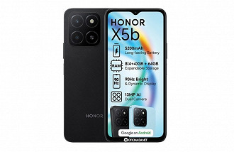 Honor X5b. Imagem: Honor/Divulgação