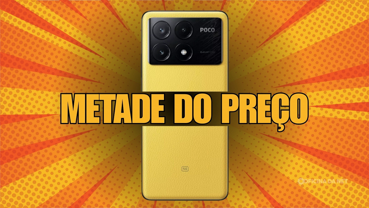 POCO X6 Pro em oferta. Imagem: Oficina da Net