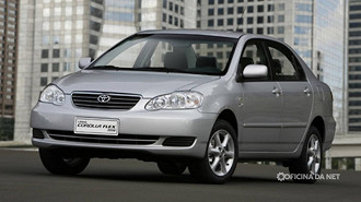 Toyota Corolla XLi 1.6 2006. Imagem: Toyota/Reprodução