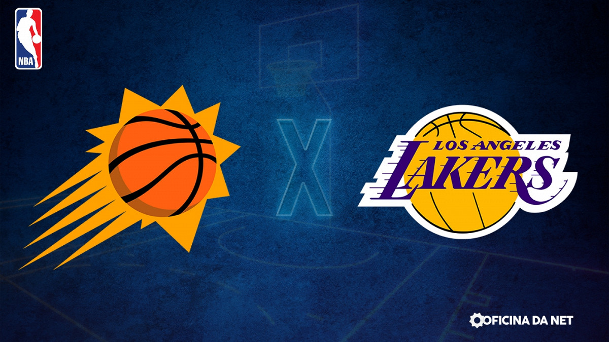  Phoenix Suns x Los Angeles Lakers: onde assistir  ao vivo