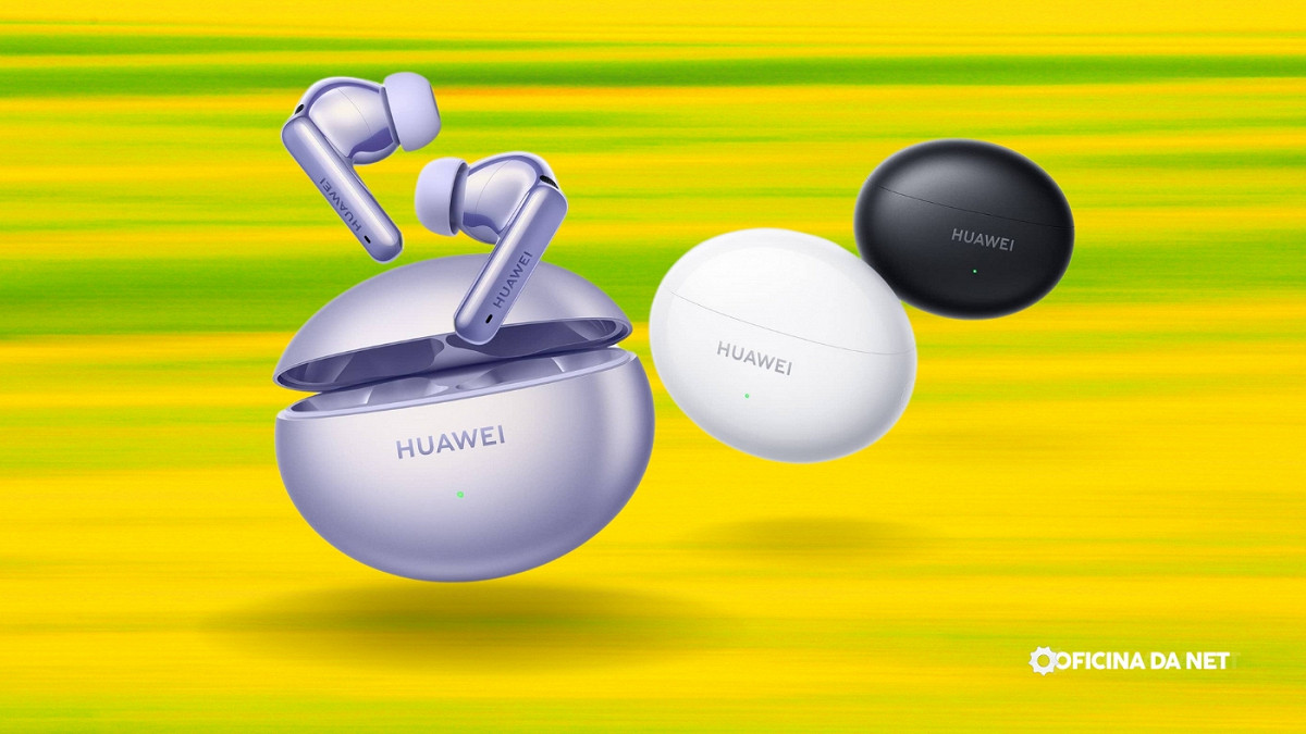 A Huawei anunciou o ínicio das vendas do FreeBuds 6i no Brasil. Imagem: Reprodução