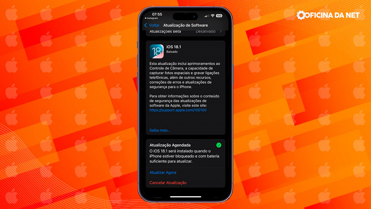 iOS 18.1 até que enfim chegou