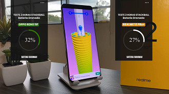 Teste de bateria do Oppo Reno 11F