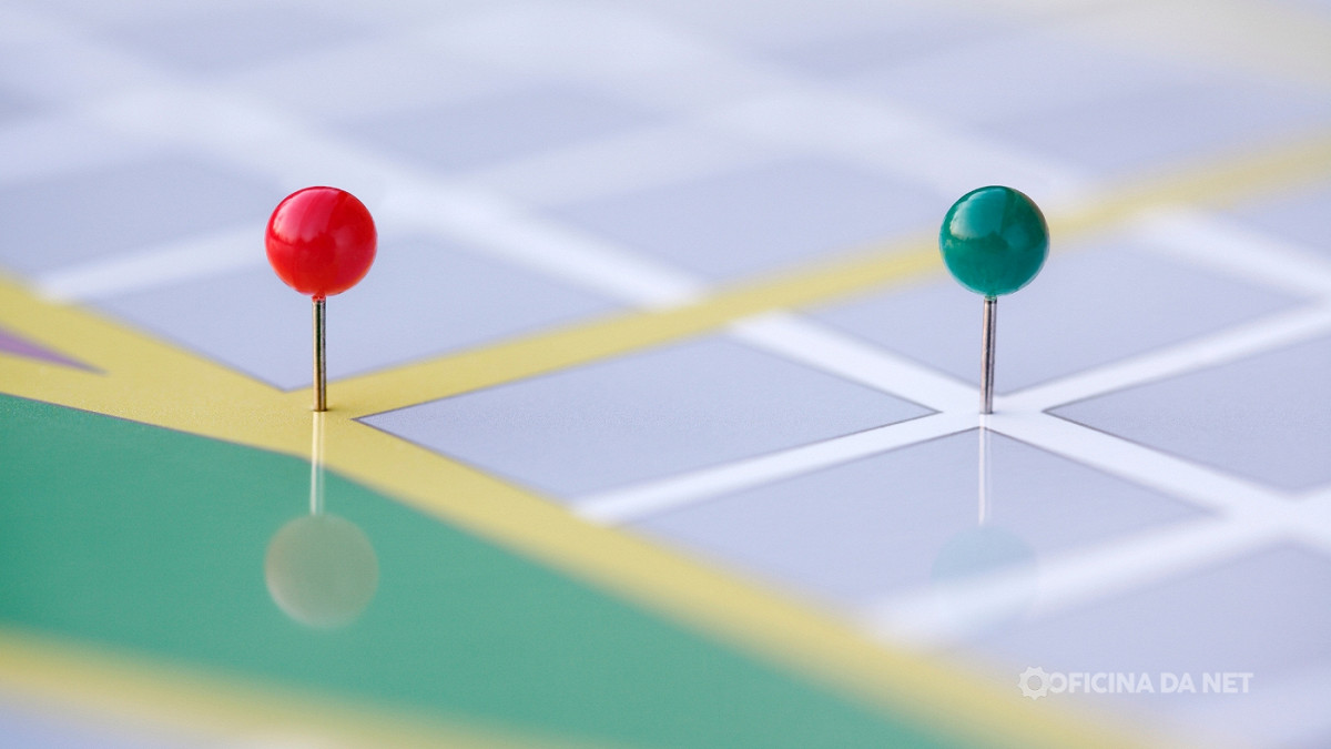 Google Maps ganha integração de IA e do Gemini. Imagem: Oficina da Net