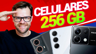 5 celulares de 256 GB para comprar na Black Friday