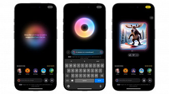 Image Playground é um dos recursos mais esperados do iOS 18.2. Imagem: Reprodução