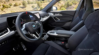 Interior do BMW X2 M35i. Imagem: BMW/Reprodução