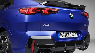 Traseira do BMW X2 M35i. Imagem: BMW/Reprodução