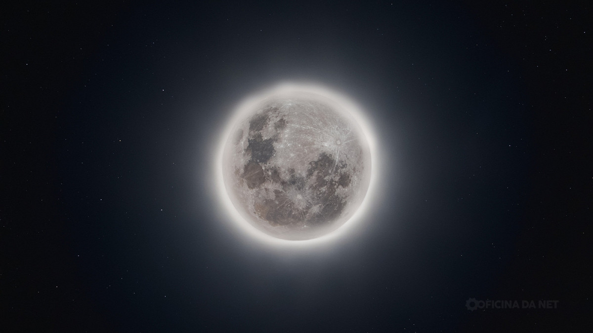 Saiba como observar a última superlua de 2024. Imagem: Oficina da Net