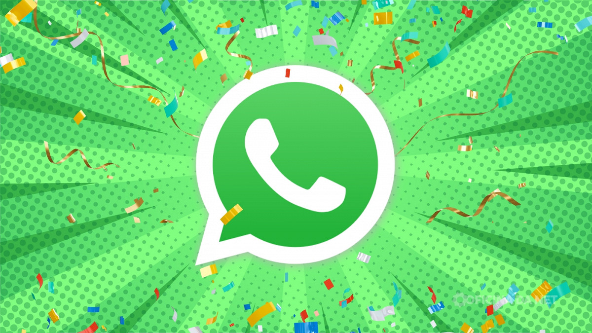 WhatsApp ganha animação de confetes similar do Telegram; Imagem: Oficina da Net