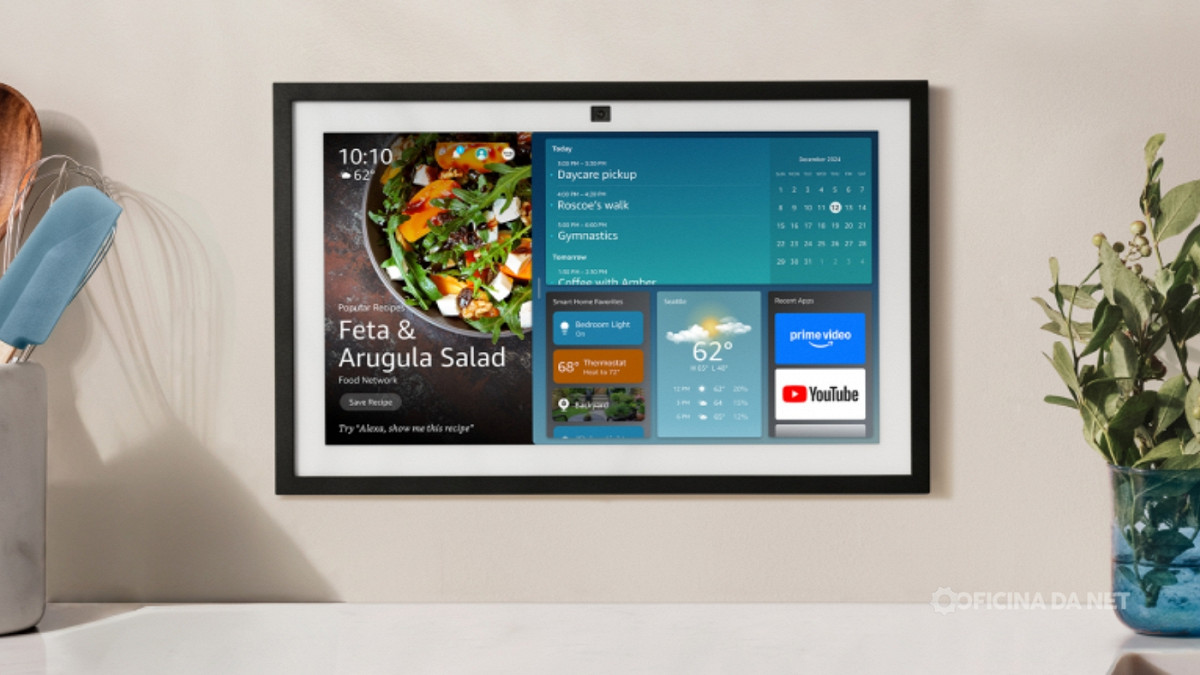 Amazon lança Echo Show 21. Imagem: Amazon/Reprodução