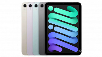 Cores do iPad Mini. Imagem: Oficina da Net