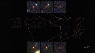 JWST descobre seis galáxias que se formaram apenas 500 a 700 milhões de anos após o Big Bang. Imagem: NASA