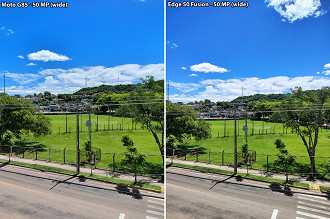 Comparativo de fotos: Moto G85 vs Edge 50 Fusion