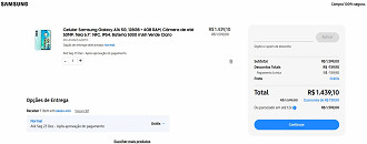 Samsung Galaxy A16 5G em promoção nessa semana.