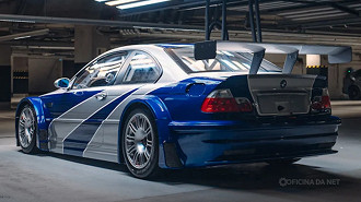 BMW M3 GTR. Imagem: Reprodução