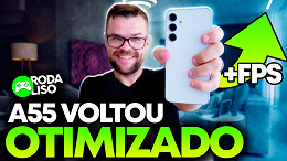 Galaxy A55 é uma boa opção para jogos em 2025? // Roda Liso