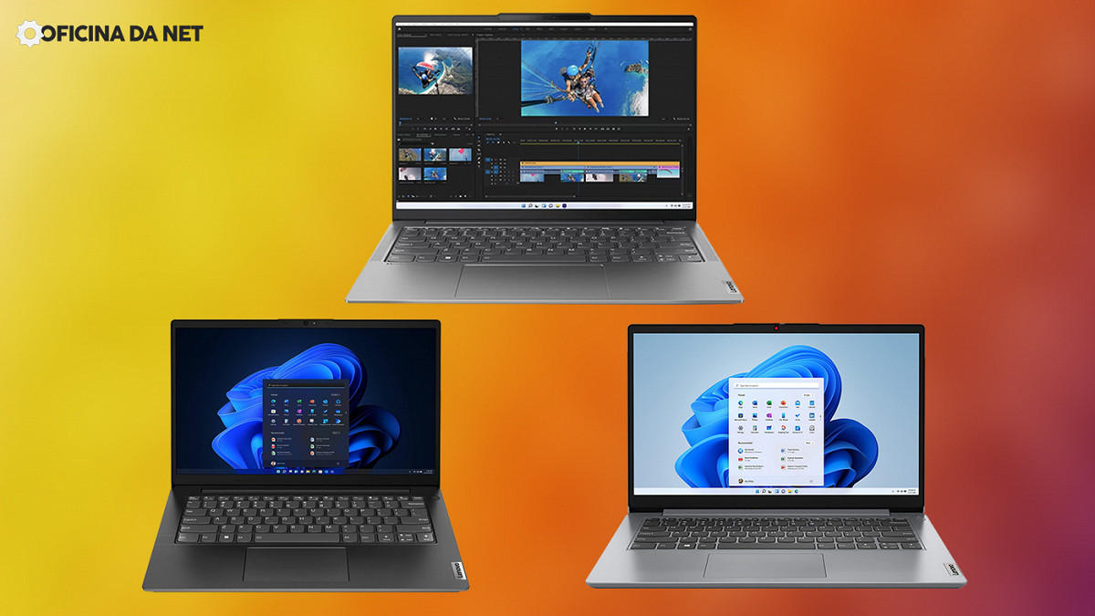 Notebooks da Lenovo com Intel Core i5