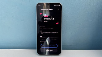 A OriginOS é uma interface com boa fluidez e muitas opções de personalização
