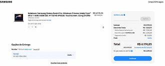 O Galaxy Book4 Pro está com 38% de desconto na Samsung!